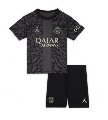 Paris Saint-Germain Replica Third Stadium Kit for Kids 2023-24 Short Sleeve (+ pants)